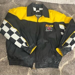 Dr Pepper NASCAR Leather Jacket